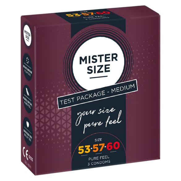 Mister Size - óvszer 53-60mm (3db)