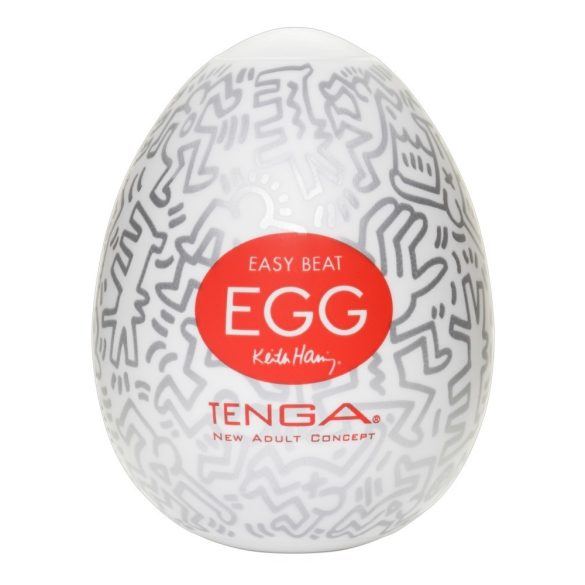 TENGA Egg Keith Haring Party - maszturbációs tojás (1db)