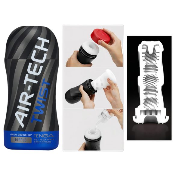 TENGA Air Tech Twist Ripple - maszturbátor