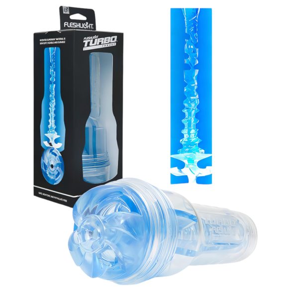 Fleshlight Turbo Thrust - szívó maszturbátor (kék)