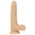 Naked Addiction Thrusting 7,5 - akkus, lökő vibrátor (19cm) - natúr