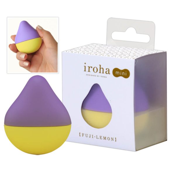 TENGA Iroha mini - mini csiklóvibrátor (lila-sárga)