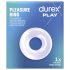 Durex Pleasure Ring - péniszgyűrű (áttetsző)