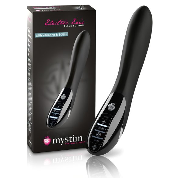 mystim Black Edition Electric Eric - elektro-stimulációs vibrátor