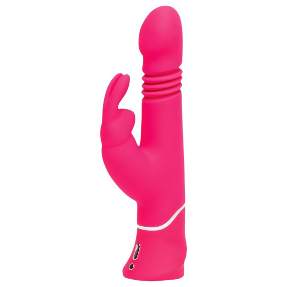 Happyrabbit Thrusting - akkus, csiklókaros lökő vibrátor (pink)