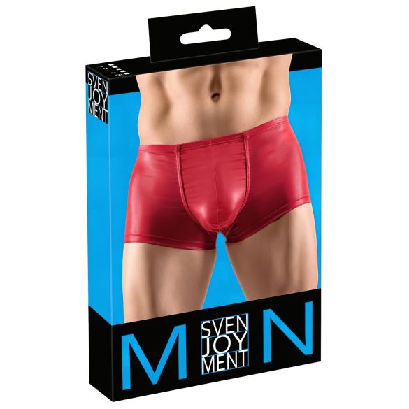 Svenjoyment - fényes push-up boxer (piros)