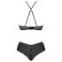 Passion Eco Kerria - csipke bikini szett (fekete)