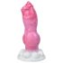 Animalorny Buldog - kutya pénisz dildó - 17cm (pink)