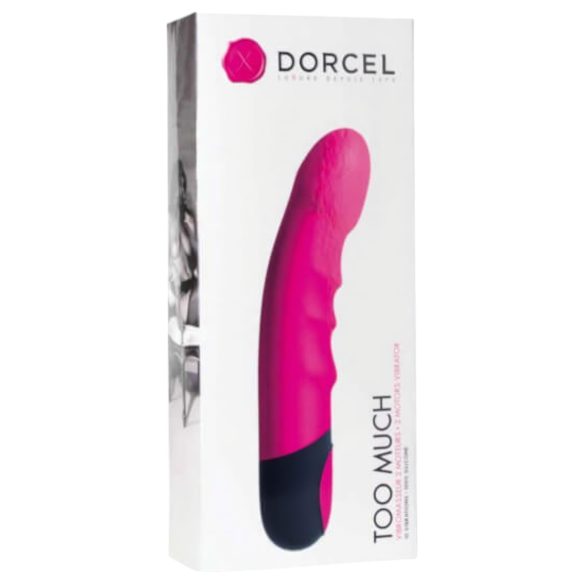 Dorcel Too Much - 2 motoros vibrátor (pink)