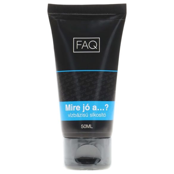 FAQ - Mire jó a…? vízbázisú síkosító (50ml)