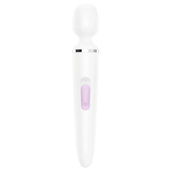 Satisfyer Wand-er Woman - vízálló masszírozó vibrátor (fehér)