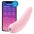 Satisfyer Curvy 2+ - okos léghullámos csiklóizgató vibrátor (pink)