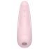 Satisfyer Curvy 2+ - okos léghullámos csiklóizgató vibrátor (pink)