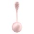 Satisfyer Ribbed Petal - rádiós vibrációs tojás (pink)