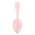 Satisfyer Ribbed Petal - rádiós vibrációs tojás (pink)