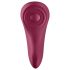 Satisfyer Sexy Secret - okos vízálló bugyivibrátor (bordó)