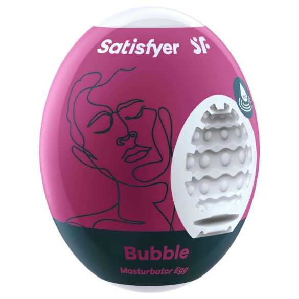 Satisfyer Egg Bubble - maszturbációs tojás (1db)