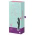 Satisfyer Triple Lover - G-pont és masszírozó vibrátor (ezüst)