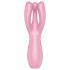 Satisfyer Threesome 3 - akkus csiklóvibrátor (pink)