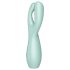 Satisfyer Threesome 3 - akkus csiklóvibrátor (menta)