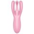 Satisfyer Threesome 4 - okos csiklóvibrátor (pink)