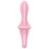 Satisfyer Air Pump Booty 5 - okos pumpálható anál vibrátor (pink)