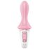 Satisfyer Air Pump Booty 5 - okos pumpálható anál vibrátor (pink)