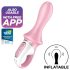 Satisfyer Air Pump Booty 5 - okos pumpálható anál vibrátor (pink)