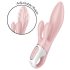 Satisfyer Air Pump Bunny 3 - pumpálható vibrátor (pink)