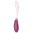 Satisfyer G-Spot Flex 3 - akkus G-pont vibrátor (pink-bordó)