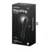 Satisfyer Dazzling Crystal 1 - 2 végű üveg dildó (fekete)