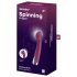 Satisfyer Spinning G-Spot 1 - forgó fejes G-pont vibrátor (piros)