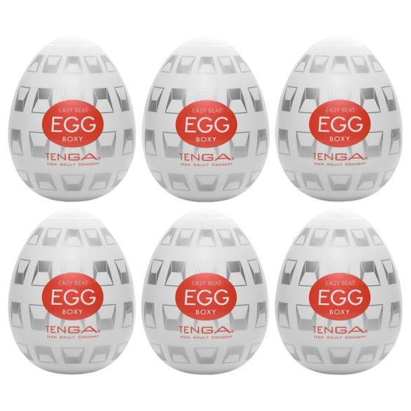 TENGA Egg Boxy - maszturbációs tojás (6db)