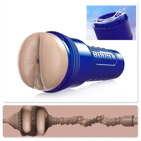 Fleshlight Boost Blast - élethű popsi maszturbátor (natúr)