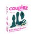 Couples Choice - 4in1 variálható távvezérlős vibrátor (türkiz)