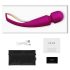 LELO Smart Wand 2 - nagy - akkus, masszírozó vibrátor (lila)