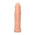 RealRock Penis Sleeve 6 - péniszköpeny (17cm) - natúr