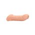 RealRock Penis Sleeve 9 - péniszköpeny (21,5cm) - natúr