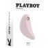 Playboy Palm - akkus, vízálló 2in1 csiklóvibrátor (pink)