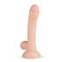 Real Fantasy Vince - herés fitymás dildó - 19,5cm (natúr)