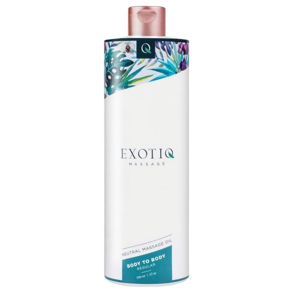 Exotiq Body To Body - hosszantartó masszázsolaj (500ml)