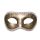 S&M - előformázott, csillogó szemmaszk (bronz)