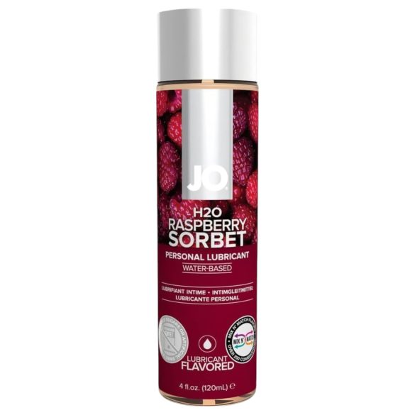 JO H2O málna sorbet - vízbázisú síkosító (120ml)