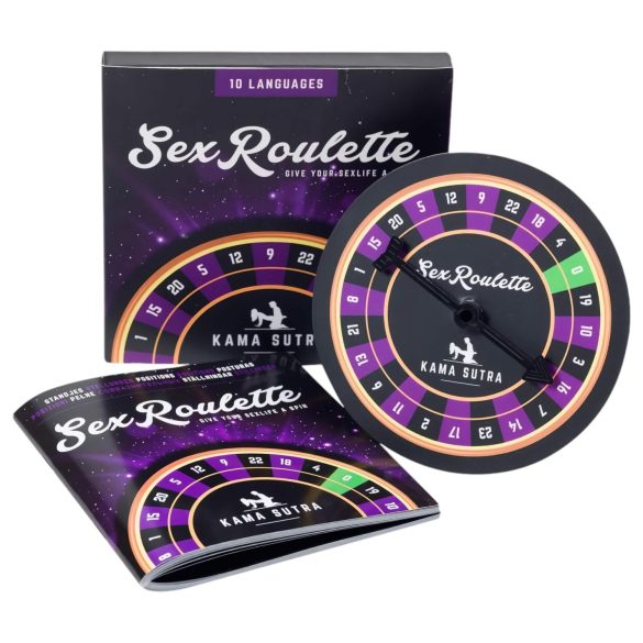 Sex Roulette Kama Sutra - szex társasjáték (10 nyelven)