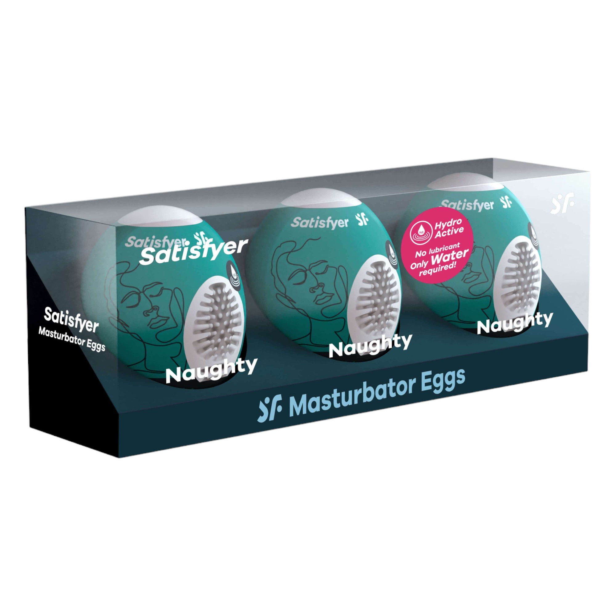 Satisfyer Egg Naughty - maszturbációs tojás szett (3db)