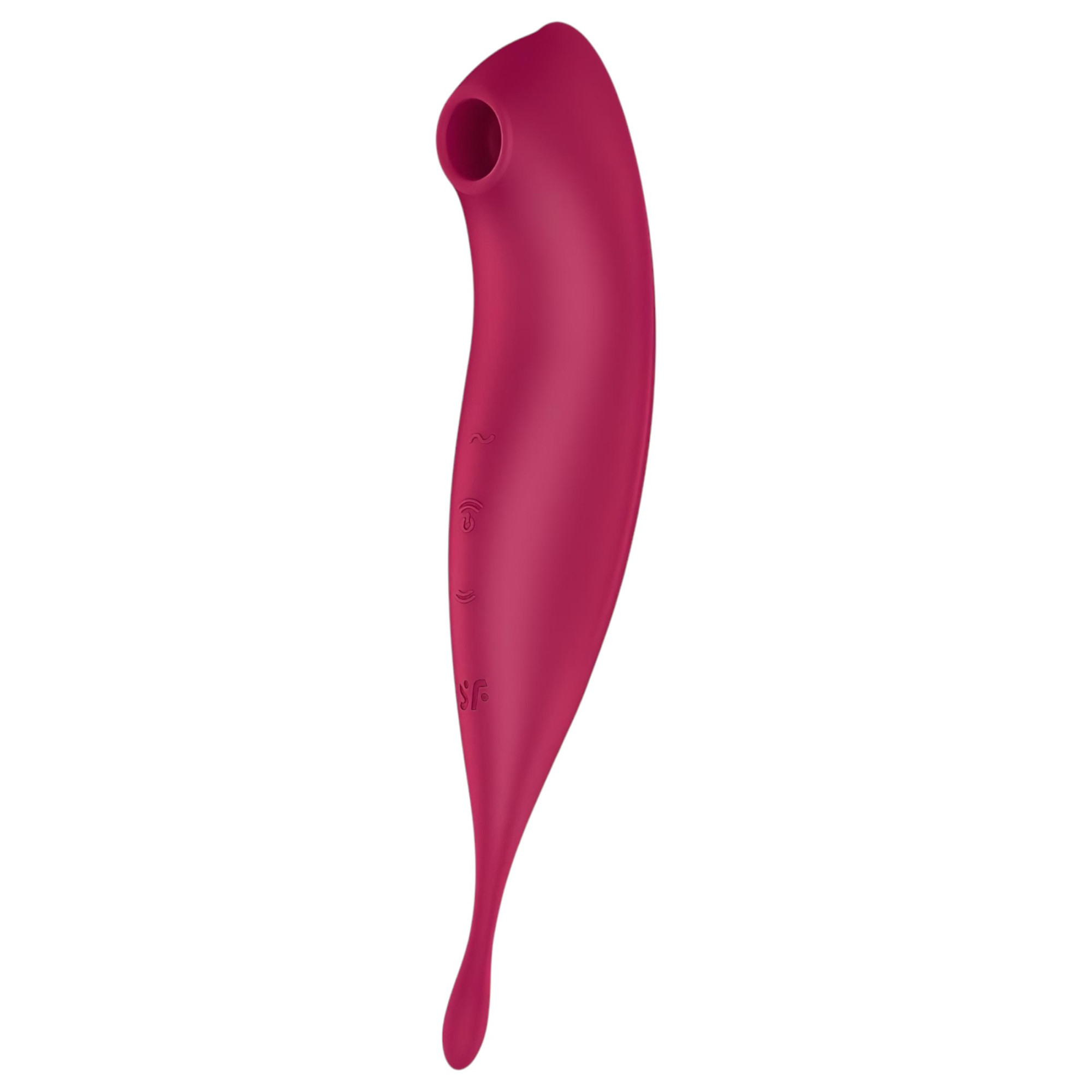 Satisfyer Twirling Pro - akkus, okos 2in1 csiklóvibrátor (piros)